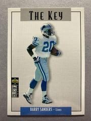 Barry Sanders #U62 Football Cards 1995 Collector's Choice Update Prices