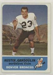 Austin Gonsoulin #39 Football Cards 1962 Fleer Prices