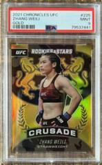 Zhang Weili [Gold] #225 Ufc Cards 2021 Panini Chronicles UFC Prices