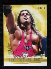 Bret Hart [Gold] Wrestling Cards 2017 Topps WWE Undisputed Prices