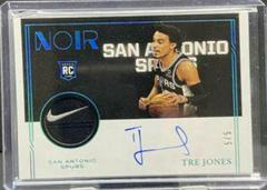 Tre Jones [Patch Autograph Tag] #368 Basketball Cards 2020 Panini Noir Prices