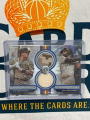 Manny Machado / Fernando Tatis Jr. [Blue Dual Player] #DR2-MT Baseball Cards 2024 Topps Tribute Dual Relic Prices