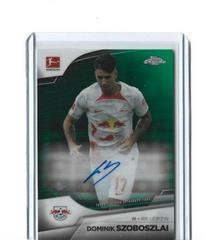 Dominik Szoboszlai [Green] #BCA-DSZ Soccer Cards 2022 Topps Chrome Bundesliga Autographs Prices