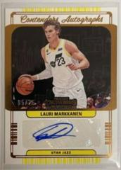 Lauri Markkanen [Bronze] #CA-LMK Basketball Cards 2022 Panini Contenders Autographs Prices