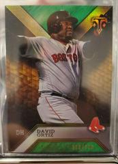 David Ortiz [Emerald] #3 Baseball Cards 2016 Topps Triple Threads Prices
