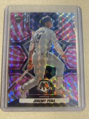 Jeremy Pena [Pink Swirl] #270 Baseball Cards 2022 Panini Mosaic Prices