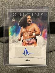 Afa #OA-AFA Wrestling Cards 2022 Panini Chronicles WWE Origins Autographs Prices