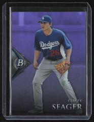 Corey Seager [Purple Refractor] Baseball Cards 2014 Bowman Platinum Chrome Prospects Prices