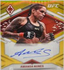 Amanda Nunes [Gold] #PX-ANS Ufc Cards 2022 Panini Chronicles UFC Phoenix Autographs Prices