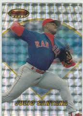 Julio Santana [Atomic Refractor] #144 Baseball Cards 1996 Bowman's Best Prices