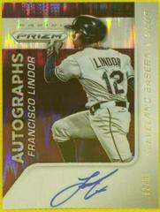 Francisco Lindor [Purple Flash] #36 Baseball Cards 2015 Panini Prizm Autograph Prizms Prices