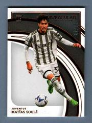 Matias Soule #105 Soccer Cards 2022 Panini Immaculate Collection Prices