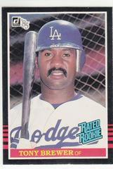 Tony Brewer Baseball Cards 1985 Donruss Prices