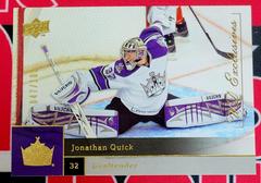 Jonathan Quick [UD Exclusives] #135 Hockey Cards 2009 Upper Deck Prices