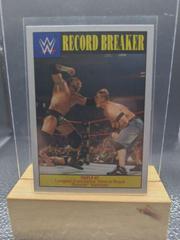 Triple H #28 Wrestling Cards 2016 Topps WWE Heritage Record Breakers Prices