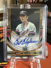 Bert Blyleven [Gold] Baseball Cards 2023 Topps Tribute Autographs Prices