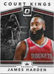 James Harden #27 Basketball Cards 2017 Panini Donruss Optic Court Kings Prices
