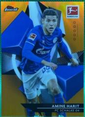 Amine Harit [Orange Refractor] Soccer Cards 2020 Topps Finest Bundesliga Prices