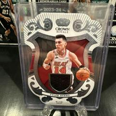 Tyler Herro #20 Basketball Cards 2023 Panini Crown Royale Coat of Arms Prices