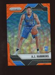 A. J. Hammons [Orange Wave Prizm] #159 Basketball Cards 2016 Panini Prizm Prices