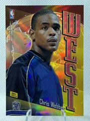 Juwan Howard, Chris Webber [Refractor] #EW11 Basketball Cards 1998 Topps East West Prices