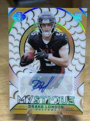 Drake London [Autograph Gold] #M-9 Football Cards 2022 Panini Illusions Mystique Prices