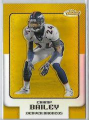 Champ Bailey [Gold Refractor] Football Cards 2006 Topps Finest Prices