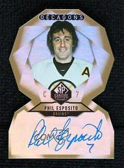 Phil Esposito [Gold Autograph] Hockey Cards 2020 SP Signature Edition Legends Decagons Prices