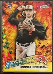 Gunnar Henderson [Yellow] #FS-3 Baseball Cards 2023 Topps Chrome Future Stars Prices