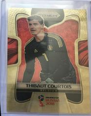 Thibaut Courtois [Gold Power] Soccer Cards 2018 Panini Prizm World Cup Prices