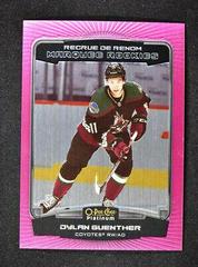 Dylan Guenther [Matte Pink] Hockey Cards 2022 O Pee Chee Platinum Previews Prices