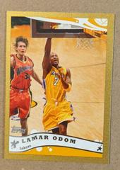 Lamar Odom #5 Basketball Cards 2005 Topps Prices