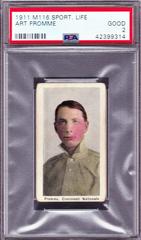 Art Fromme Baseball Cards 1911 M116 Sporting Life Prices