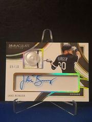 Jake Burger [Patch Autograph Button] #107 Baseball Cards 2022 Panini Immaculate Prices