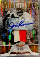Jim Brown [Mirror Gold Jersey Autograph] #295 Football Cards 2011 Panini Certified Prices
