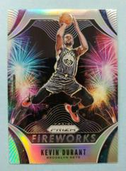 Kevin Durant [Silver Prizm] #1 Basketball Cards 2019 Panini Prizm Fireworks Prices