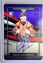 Bron Breakker [Purple] #SS-BBK Wrestling Cards 2022 Panini Impeccable WWE Stainless Stars Autographs Prices