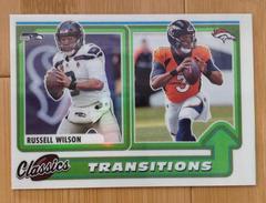 Russell Wilson [Green] #T-1 Football Cards 2022 Panini Classics Transitions Prices