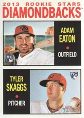 Adam Eaton, Tyler Skaggs #356 Baseball Cards 2013 Topps Heritage Prices