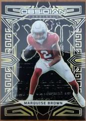 Marquise Brown [Yellow Electric Etch] #2 Football Cards 2023 Panini Obsidian Prices