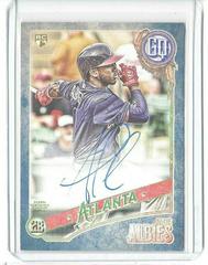 Ozzie Albies #GQA-OA Baseball Cards 2018 Topps Gypsy Queen Autographs Prices