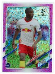 Amadou Haidara [Pink Mini Diamond] Soccer Cards 2020 Topps Chrome UEFA Champions League Prices