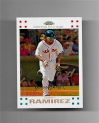 Manny Ramirez [White Refractor] Baseball Cards 2007 Topps Chrome Prices