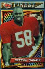 Derrick Thomas [Refractor] #30 Football Cards 1994 Topps Finest Prices
