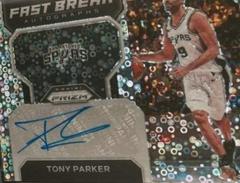 Tony Parker #FB-TPS Basketball Cards 2022 Panini Prizm Fast Break Autographs Prices