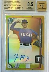Josh Morgan [Gold Refractor] #JOM Baseball Cards 2015 Bowman Chrome Autograph Prospect Prices