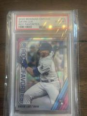 Gavin Lux [Mega Box Mojo] Baseball Cards 2020 Bowman Chrome Rookie of the Year Favorites Prices