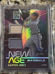 Chipper Jones [Gold] #NAM-CJ Baseball Cards 2022 Panini Capstone New Age Materials Prices