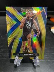 Jeff Okudah [Gold] Football Cards 2019 Panini Select 2020 Xrc Prizm Redemption Prices