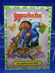 Reading Rain Bo [Green] #91a Garbage Pail Kids Book Worms Prices